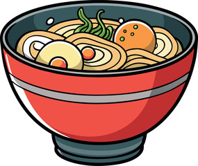  Tasty Spaghetti Pasta Dish with Juicy Tomatoes and Golden Noodles - Delicious Italian Cuisine Illustration for Food Lovers