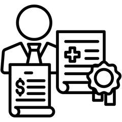 Insurance Agent Icon