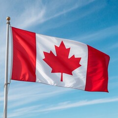 The Canadian flag.
