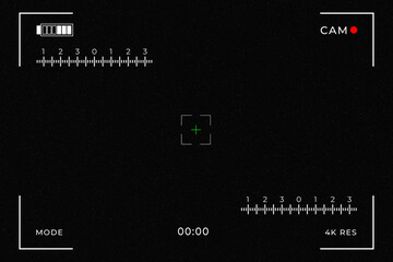 Camera HUD Interface Overlay