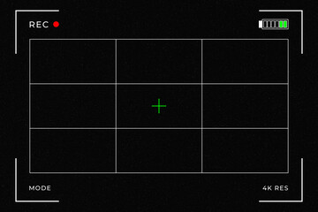 Camera HUD Interface Overlay