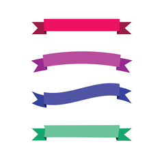 Decorative Bright Design Elements Set