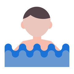 swimming boy