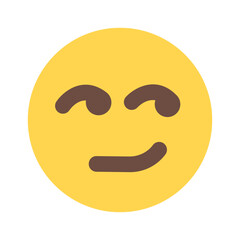 arrogant face emoticon