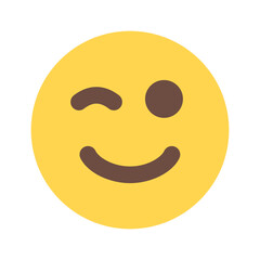 face makes a joke emoticon