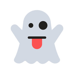 ghost face emoticon