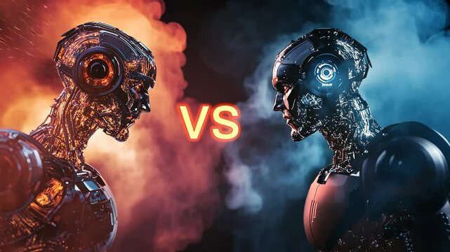 VS Text with Tech Product Comparison/テクノロジープロダクト比較のVSテキスト5