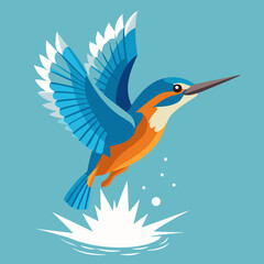 Obraz premium blue heron bird