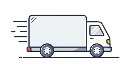 vector delivery truck