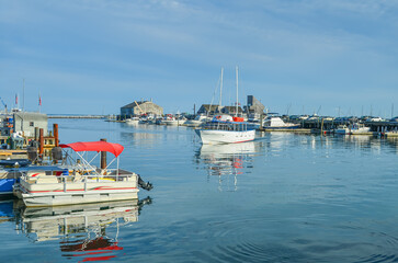 Marina of Provincetown, Cape Cod, Massachusetts, New England, USA