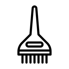 a collection of icons containing hair care, beauty, salon equipment, scissors and so on