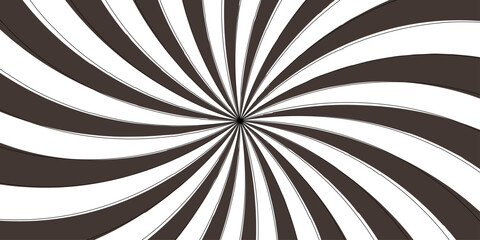 Retro sunburst background with rays or stripes in the center. Sun burst retro .Sunburst background vector illustration pattern beam rays. Spiral radial striped backdrop.