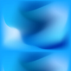 blue, umber,hickory lights wall and floor 3d illustration texture. Black vignette. Empty studio background. Colored room blurred template. Creative art interior.