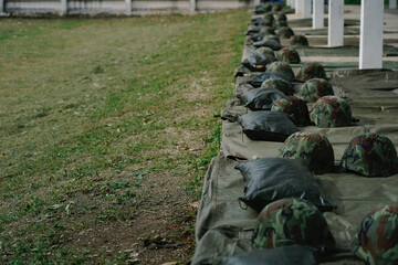Military shooting range for tactical training
