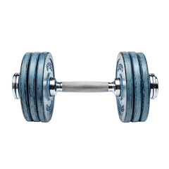 Naklejka premium Pair of gym dumbbells png