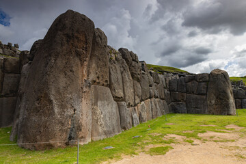 View Of The Inca Ruins Of Sacsayhuaman, Cusco, Peru