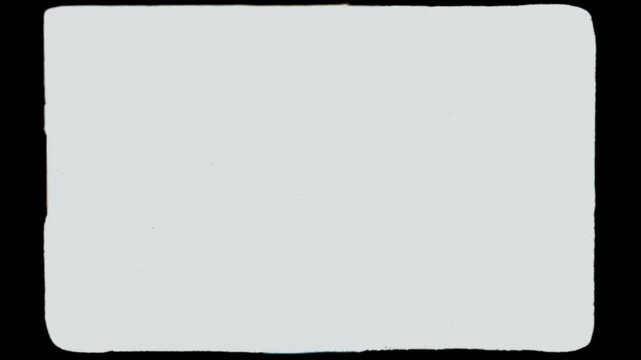 Old Vintage 35mm Film Frame Edge Matte Seamless 4K Video Background Overlay Loop Effect