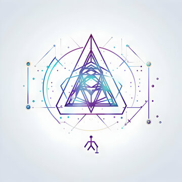 Abstract Geometric Illustration