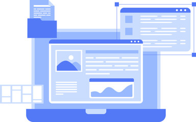 Web Development Illustration