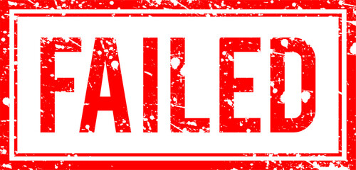 Red Rubber Stamp with update letter as grunge vector illustration