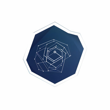 Abstract Geometric Illustration