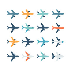 Illustration Vector graphic of plane icon. Fit for traffic, public, passenger etc. airplane icon.Illustration Vector graphic of Plane Formation icon template.gmail send icon airplane.icon a5 airplane.