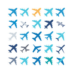 Illustration Vector graphic of plane icon. Fit for traffic, public, passenger etc. airplane icon.Illustration Vector graphic of Plane Formation icon template.gmail send icon airplane.icon a5 airplane.