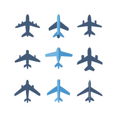 Illustration Vector graphic of plane icon. Fit for traffic, public, passenger etc. airplane icon.Illustration Vector graphic of Plane Formation icon template.gmail send icon airplane.icon a5 airplane.