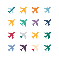 Illustration Vector graphic of plane icon. Fit for traffic, public, passenger etc. airplane icon.Illustration Vector graphic of Plane Formation icon template.gmail send icon airplane.icon a5 airplane.