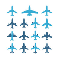 Illustration Vector graphic of plane icon. Fit for traffic, public, passenger etc. airplane icon.Illustration Vector graphic of Plane Formation icon template.gmail send icon airplane.icon a5 airplane.