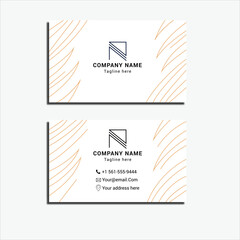modern professional business card design template