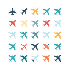 Illustration Vector graphic of plane icon. Fit for traffic, public, passenger etc. airplane icon.Illustration Vector graphic of Plane Formation icon template.gmail send icon airplane.icon a5 airplane.