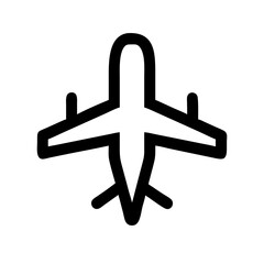 Fototapeta premium Airplane icon set. Aircraft vector sign. Airport arrival departure symbol. Plane icon set. Airplane icon vector. Flight transport symbol. Travel illustration. Holiday symbol. 