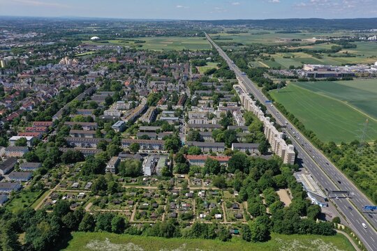 Frankfurt-Unterliederbach Aerial View