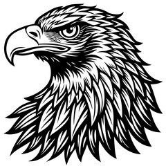 eagle head vector