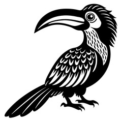 vector illustration of a bird