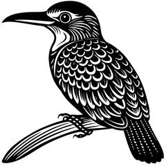 vector illustration of a bird