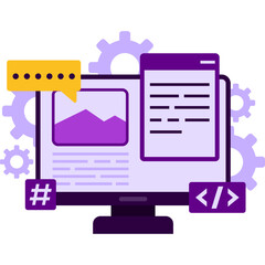 Web Development Illustration