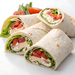 tortilla wrap sandwich