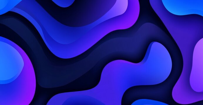 Picture of interconnected links spanning across forms on a blue backdrop