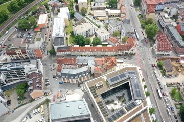 Fototapeta premium Jena aus der Luft | Luftbilder von Jena in Thüringen