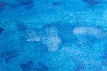 blue gradient canvas texture from paint brush