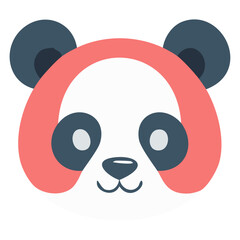 Cute Baby Panda Face
