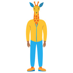 Giraffe In Human Body