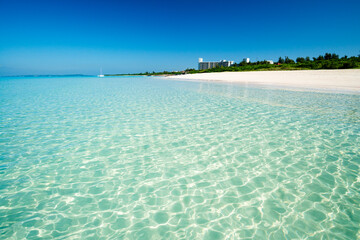 前浜ビーチ　沖縄　宮古島