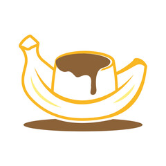 Banana logo icon design