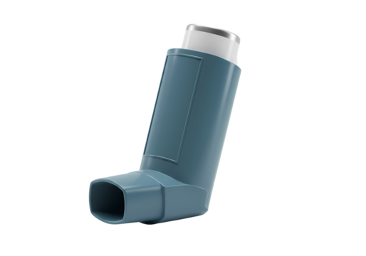 Asthma Inhaler Image Stock Photo Medical Device Respiratory Health isolated on transparent background