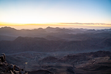 A dive into the magic of a egyptian sunrise