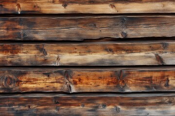 Obraz premium Oak Wood Texture Background with Rich Brown Grain for Design Projects