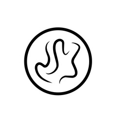 intestinal parasitic worm icon